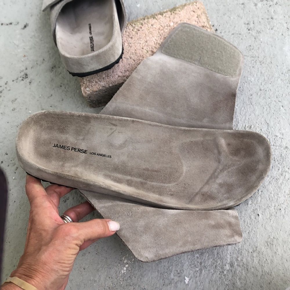 James Perse Suede slides - Picture 7 of 9